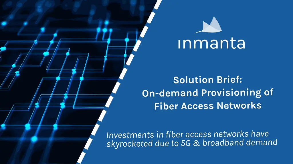 on demand provisioning of fiber access networks