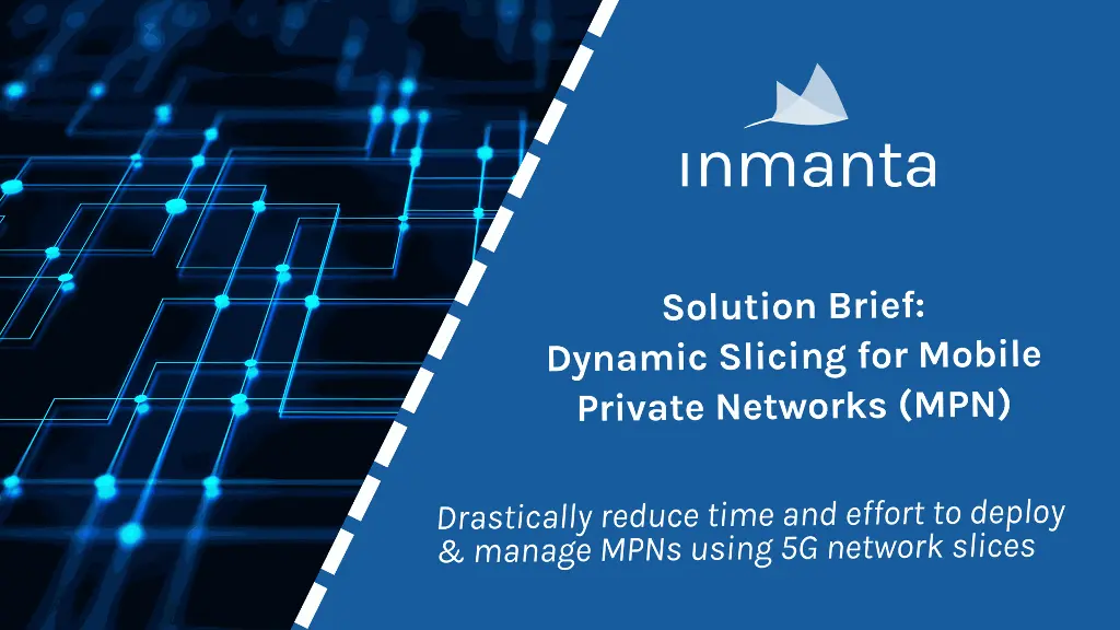 dynamic slicing for mobile private networks