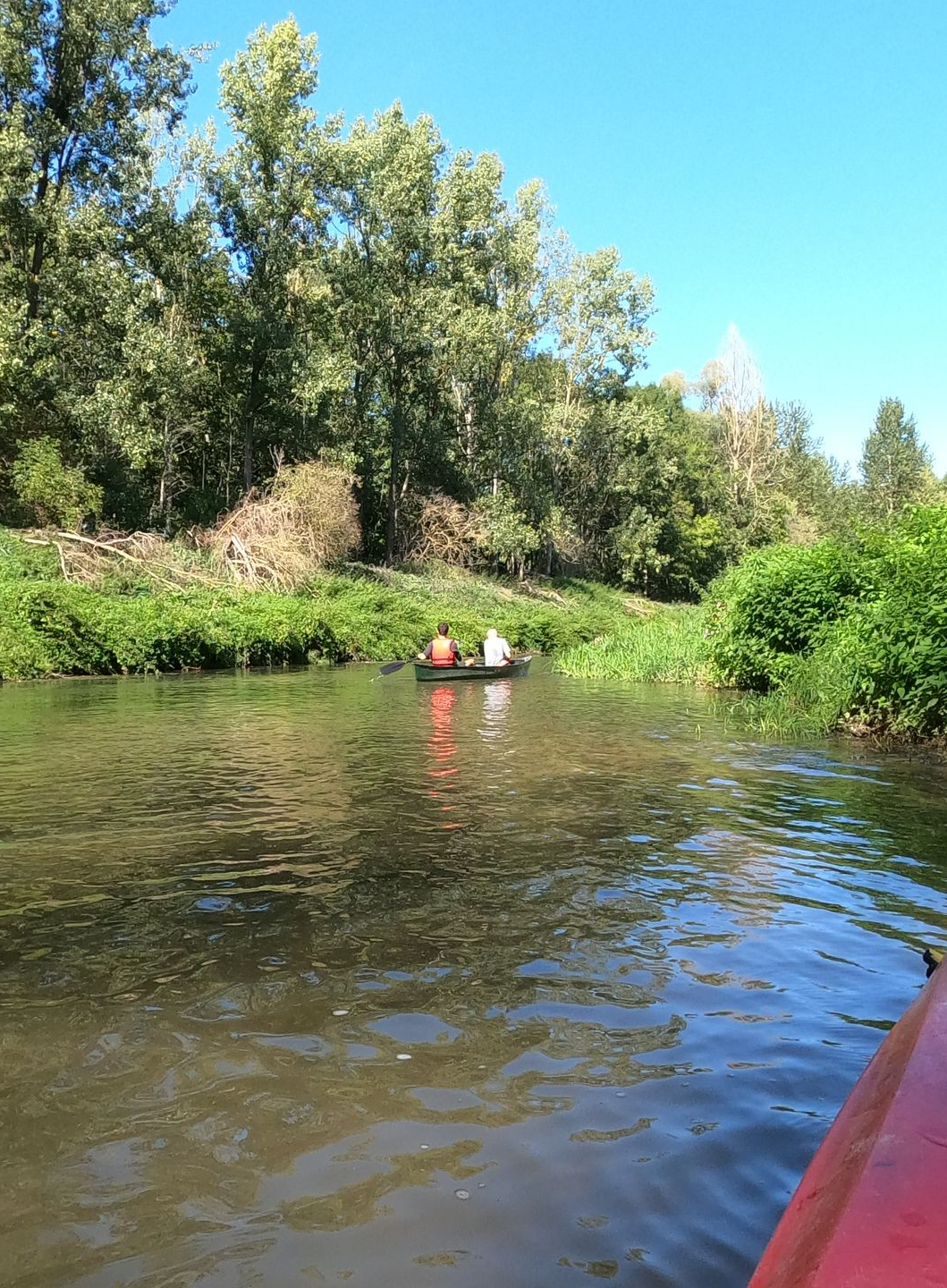 Inmanta employees kayaking 